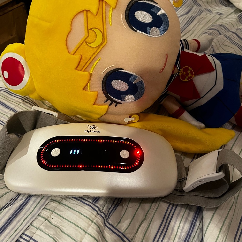 Flyhorse Portable Electrical Heating Pad Perfect For Menstrual Front/Back Cramps